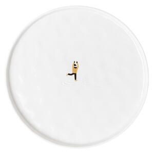Porcelánový talíř Ice Skating 22 cm