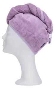 Modalový turban MODAL SOFT světle levandulová turban 70 cm