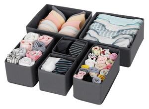 Set stohovatelných boxů RDZ06G (6 ks)
