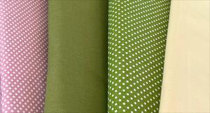 Ubrus plátěný 100 % bavlna - různé látky Vyberte látku:: Zelená s bílými puntíky, Vyberte rozměr:: 120 x 140 cm