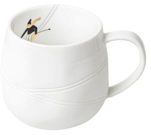 Porcelánový hrnek Ski