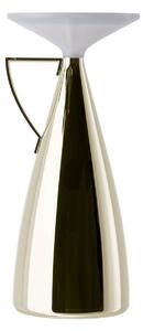 Kartell LED stolní lampa na baterie Camomille, krémová, výška 24 cm, stmívatelný, Krémová / jantar, Obývací pokoj / jídelna, Plast, Design
