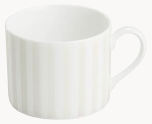 Sada hrnků z kostního porcelánu Pastel Stripes, 6 dílů
