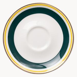 Sada podšálků z kostního porcelánu Capri, 6 dílů
