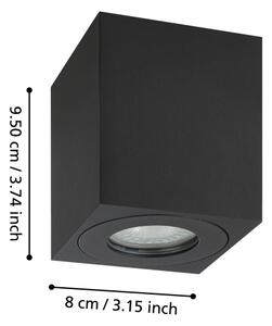 Eglo 901029 - Venkovní bodové svítidlo TORRECOLA 1xGU10/5W/230V 8x8cm IP44