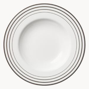 Sada hlubokých talířů z kostního porcelánu Metropolitan, 6 dílů