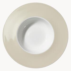 Sada hlubokých talířů z kostního porcelánu Pastel, 6 dílů