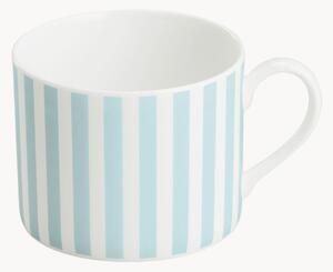 Sada hrnků z kostního porcelánu Pastel Stripes, 6 dílů