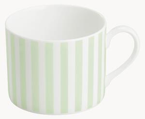 Sada hrnků z kostního porcelánu Pastel Stripes, 6 dílů
