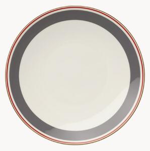 Sada dezertních talířů z kostního porcelánu Capri, 6 dílů