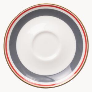 Sada podšálků z kostního porcelánu Capri, 6 dílů
