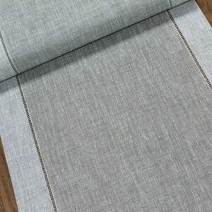 Polyesterové plátno / štola na metráž AURORA GRA, šedá, š. 40cm (látka v metráži)