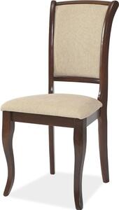 Casarredo Designová jídelní židle MN-SC tm. ořech/T01