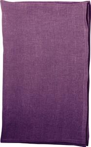 IHR LINEN UNI fialový běhoun 45 x 150 cm