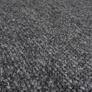 Kusový koberec Minerals Dark Grey 160x230 cm