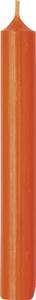 IHR oranžová cylindrická svíčka 18 cm