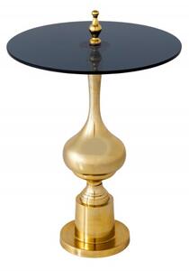 Odkládací stolek ABSTRACT 65 CM zlatý NÁBYTEK | Doplňkový nábytek | Odkládací stolky
