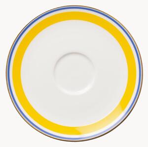 Sada podšálků z kostního porcelánu Capri, 6 dílů