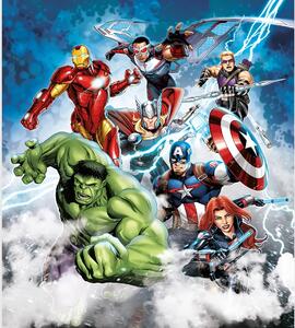 Dětská vliesová fototapeta na zed' Marvel Avengers, Disney | 180 x 202 cm | DFTDNXL 5152