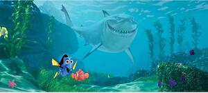 Dětská vliesová fototapeta na zed' Hledá se Nemo Bruce, Disney | 202 x 90 cm | DFTDNH 5314