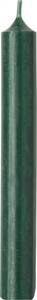 IHR Tmavě zelená cylindrická svíčka 18 cm