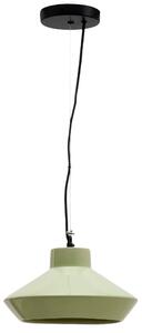 Zelené keramické závěsné světlo Kave Home Portol 31 cm
