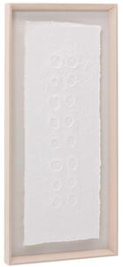 Abstraktní obraz Kave Home Olvin 94 x 44 cm