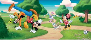 Dětská vliesová fototapeta na zed' Mickey Mouse Sporty, Disney | 202 x 90 cm | DFTDNH 5323