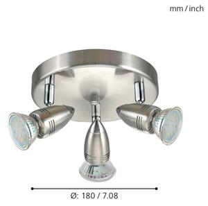 Eglo 95824 - LED Bodové svítidlo MAGNUM LED 3xGU10-LED/3W/230V