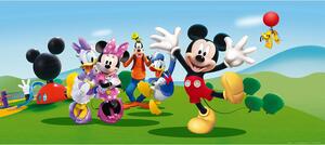 Dětská vliesová fototapeta na zed' Mickey Mouse a přátelé, Disney | 202 x 90 cm | DFTDNH 5343