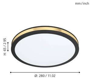 Eglo 99406 - LED Stropní svítidlo PESCAITO LED/11W/230V