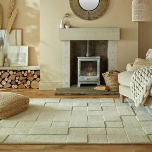 Kusový koberec Moderno Checkerboard Natural 120x170 cm