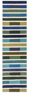 Ručně všívaný kusový koberec Illusion Piano Green/Multi 200x290 cm