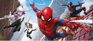 Dětská vliesová fototapeta na zed' Marvel Tým Spider-Mana, Disney | 202 x 90 cm | DFTDNH 5501