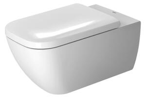 Duravit Happy D.2 - Závěsné WC, rimless, 365 x 620 mm, bílé 2550090000
