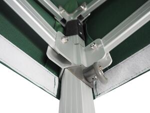 Nůžkový stan 3x3m - Profi hliníkový hexagon, Zelená
