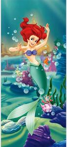 Dětská vliesová fototapeta na zed' Ariel pod Vodou, Disney | 90 x 202 cm | DFTDNV 5410