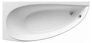 Asymetrická vana Ravak Avocado 160x75 cm akrylát levá CQ01000000