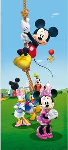 Dětská vliesová fototapeta na zed' Mickey Mouse na Laně, Disney | 90 x 202 cm | DFTDNV 5458