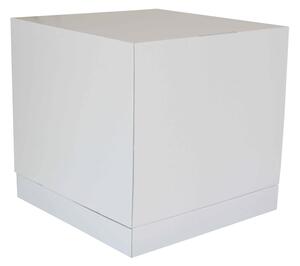 Dortová krabice 350x350x350 mm, pevná bílo/bílá