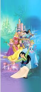 Dětská vliesová fototapeta na zed' Všechny Princezny, Disney | 90 x 202 cm | DFTDNV 5478
