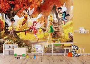 Dětská fototapeta na zed' Podzimní Víly, Disney | 360 x 254 cm | DFTD 0251