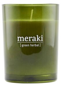 Meraki Vonná svíčka Green Herbal 35 hodin