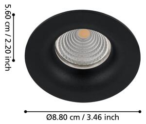 Eglo 33996 - LED Stmívatelné podhledové svítidlo SALICETO LED/6W/230V černá