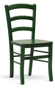 Stima židle PAYSANE COLOR s masivním sedákem Odstín: Zelená (anilin)