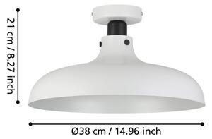Eglo 43842 - Stropní svítidlo MATLOCK 1xE27/40W/230V