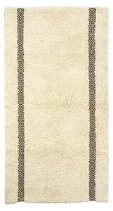 Bavlněný běhoun Tufted Off White / Grey 70 × 140 cm