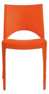 Stima Plastová židle PARIS Odstín: Moka - Hnědá