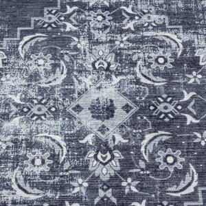 Kusový koberec Fiesta 4301 black 80x150 cm