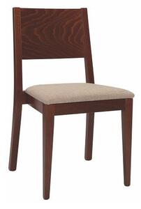 Stima stohovatelná židle ALEX Odstín: Třešeň, Látky: BEKY LUX bordo 68